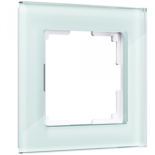 Рамка на 1 пост Werkel WL01-Frame-01 Favorit (натуральное стекло) - купить в Казани